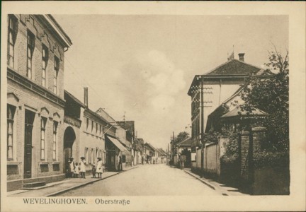 Alte Ansichtskarte Grevenbroich-Wevelinghoven, Oberstraße
