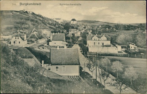 Alte Ansichtskarte Burgkunstadt, Kulmbacherstraße