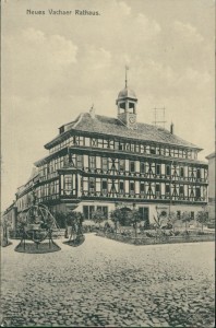 Alte Ansichtskarte Vacha, Rathaus