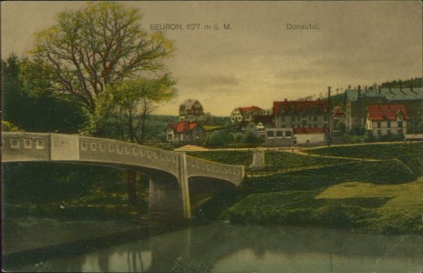 Alte Ansichtskarte Beuron, Donautal