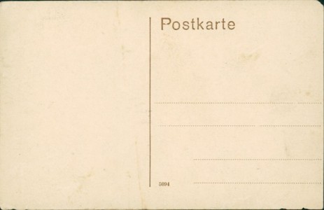 Adressseite der Ansichtskarte Stendal, Der Roland (siehe Erhaltung)