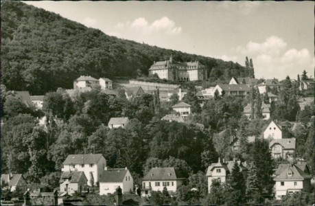 Alte Ansichtskarte Hofheim am Taunus, Teilansicht