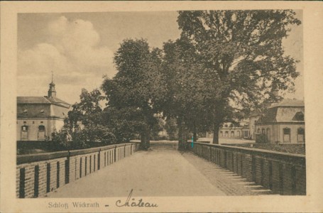 Alte Ansichtskarte Mönchengladbach-Wickrath, Schloß Wickrath