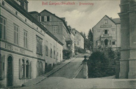 Alte Ansichtskarte Bad Langenschwalbach, Brunnenberg
