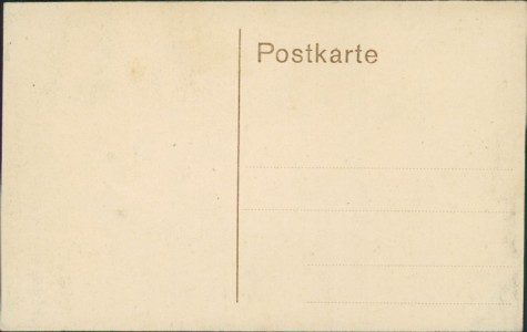 Adressseite der Ansichtskarte Münster, Drubbel und Roggenmarkt