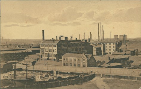 Alte Ansichtskarte Essen, Th. Goldschmidt A.-G., Chemische Fabrik