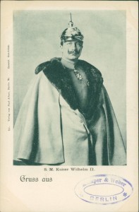 Alte Ansichtskarte S. M. Kaiser Wilhelm II, 