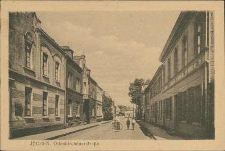 Alte Ansichtskarte Jüchen, Odenkirchenerstraße