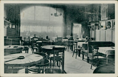Alte Ansichtskarte Danzig / Gdańsk, Café Heldt, Domnikwall 7