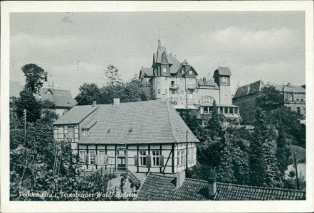 Alte Ansichtskarte Tecklenburg, Südseite