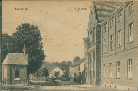 Alte Ansichtskarte Erkelenz-Lövenich, Gasberg