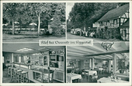 Alte Ansichtskarte Overath-Klef, Gasthaus zum Forellenwirt