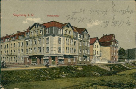 Alte Ansichtskarte Gevelsberg-Vogelsang, Nordstraße