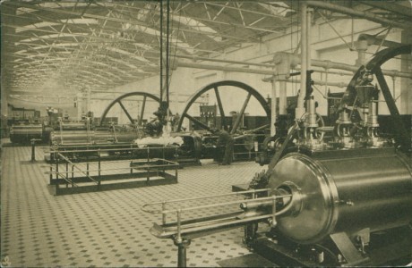 Alte Ansichtskarte Leverkusen, Farbenfabriken vorm. Friedr. Bayer & Co. B.3: Eismaschinen