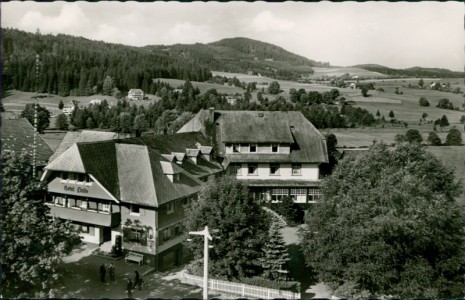Alte Ansichtskarte Hinterzarten, Hotel Linde