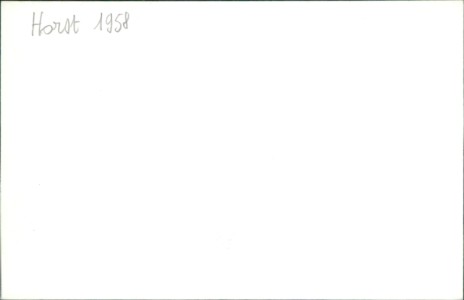 Adressseite der Ansichtskarte Gelsenkirchen-Horst, Straßenbahn Linie 17, Echtfoto, Abzug ca. 1970er Jahre, Format ca. 13,5 x 9,5 cm